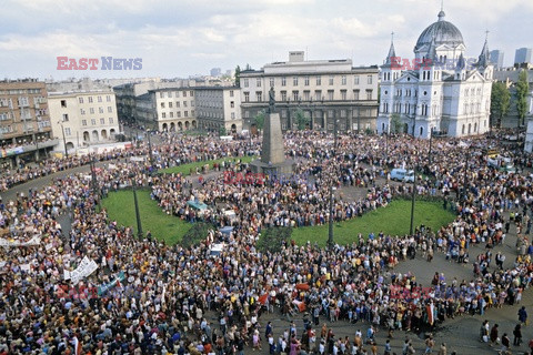 Strajki i demonstracje Solidarności