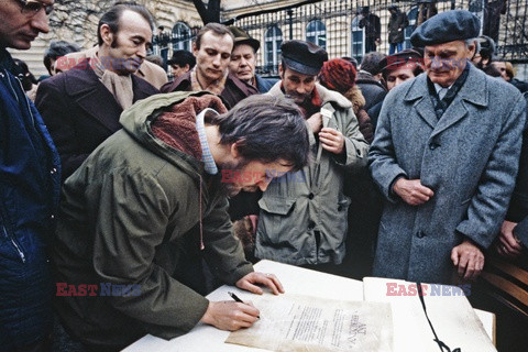 Strajki i demonstracje Solidarności