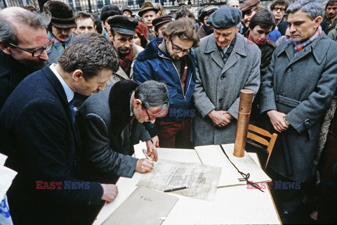 Strajki i demonstracje Solidarności