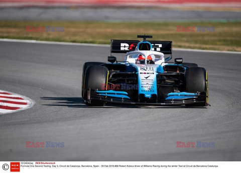 Robert Kubica na drugim tygodniu testów F1