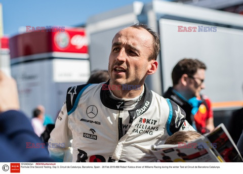 Robert Kubica na drugim tygodniu testów F1