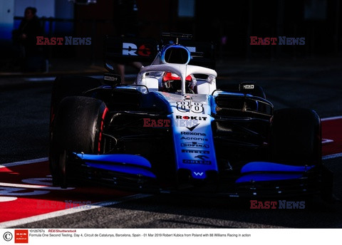 Robert Kubica na drugim tygodniu testów F1