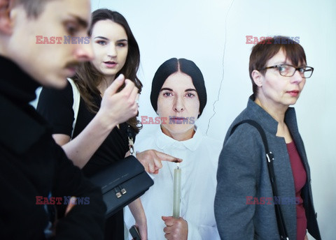 Wernisaż Mariny Abramovic w Toruniu