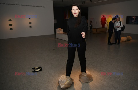 Wernisaż Mariny Abramovic w Toruniu