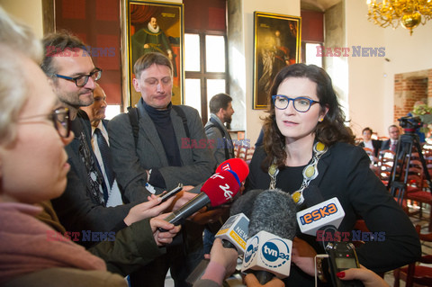 Zaprzysiężenie Aleksandy Dulkiewicz na prezydenta Gdańska