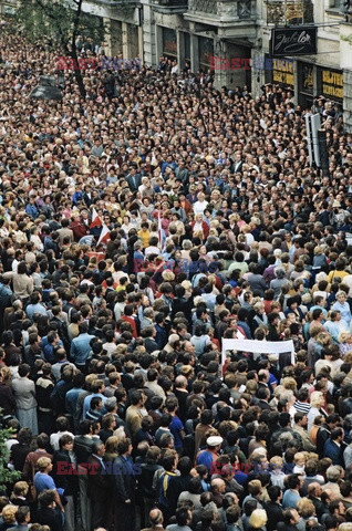 Strajki i demonstracje Solidarności