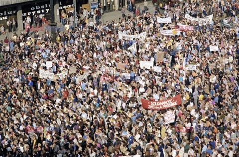 Strajki i demonstracje Solidarności