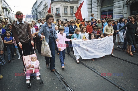 Strajki i demonstracje Solidarności