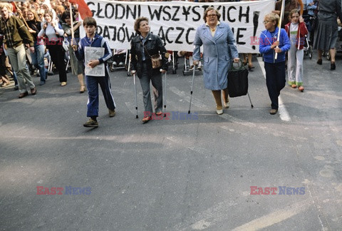 Strajki i demonstracje Solidarności