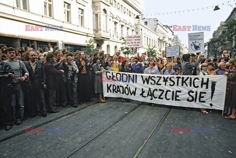 Strajki i demonstracje Solidarności