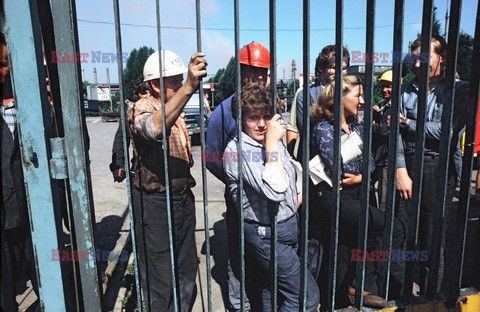 Strajki i demonstracje Solidarności