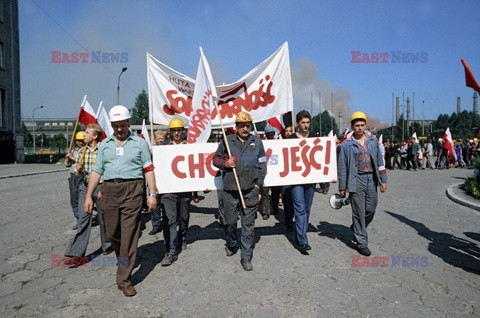 Strajki i demonstracje Solidarności