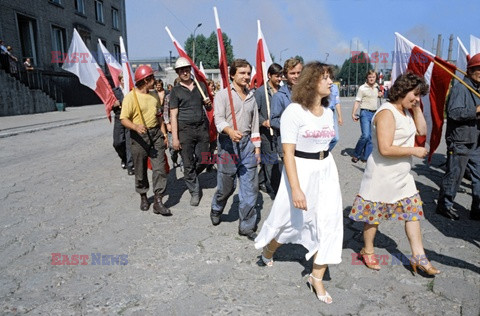 Strajki i demonstracje Solidarności