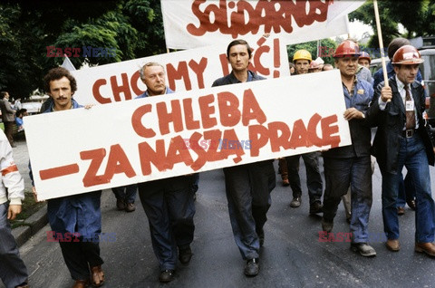 Strajki i demonstracje Solidarności