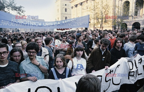 Strajki i demonstracje Solidarności