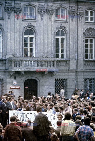 Strajki i demonstracje Solidarności