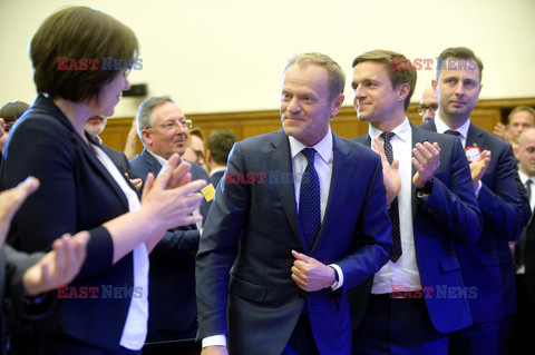 Donald Tusk na Uniwersytecie Warszawskim