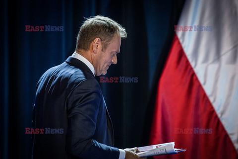 Donald Tusk na Uniwersytecie Warszawskim