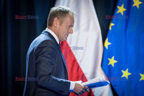 Donald Tusk na Uniwersytecie Warszawskim