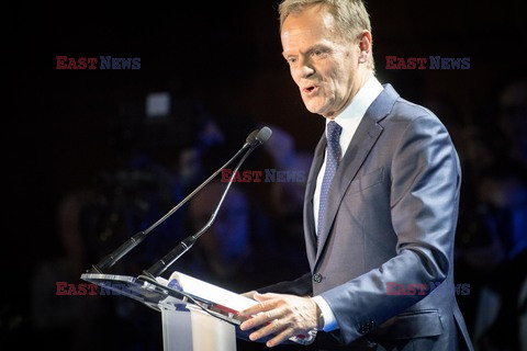 Donald Tusk na Uniwersytecie Warszawskim