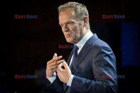 Donald Tusk na Uniwersytecie Warszawskim