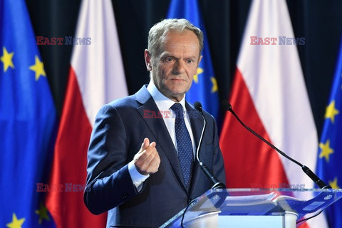 Donald Tusk na Uniwersytecie Warszawskim