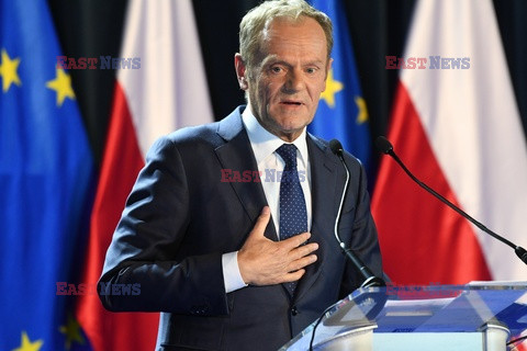 Donald Tusk na Uniwersytecie Warszawskim