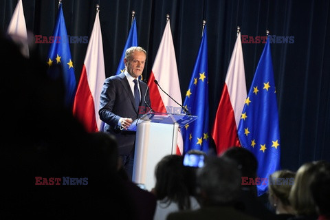 Donald Tusk na Uniwersytecie Warszawskim