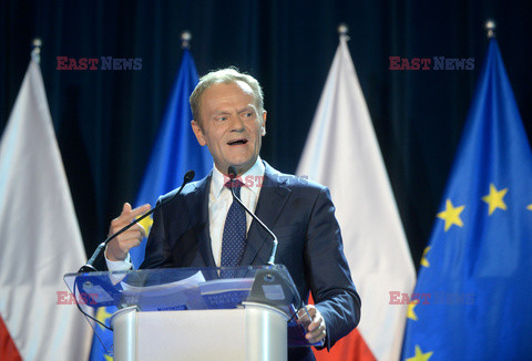 Donald Tusk na Uniwersytecie Warszawskim