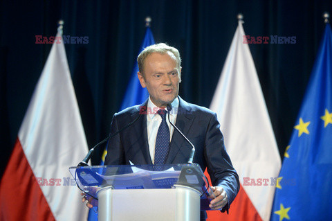 Donald Tusk na Uniwersytecie Warszawskim