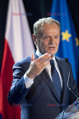 Donald Tusk na Uniwersytecie Warszawskim