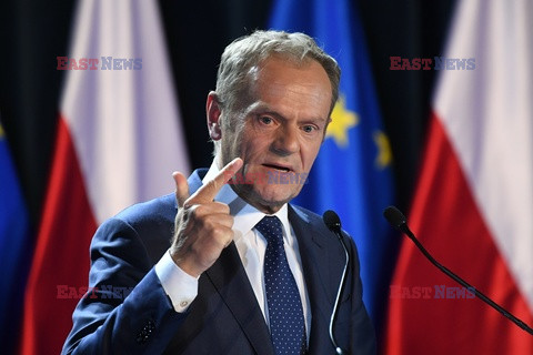 Donald Tusk na Uniwersytecie Warszawskim