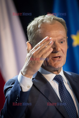 Donald Tusk na Uniwersytecie Warszawskim