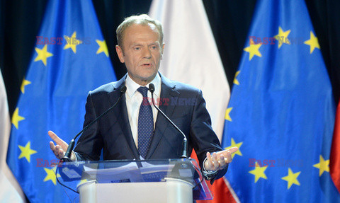 Donald Tusk na Uniwersytecie Warszawskim