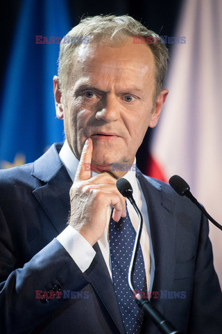 Donald Tusk na Uniwersytecie Warszawskim