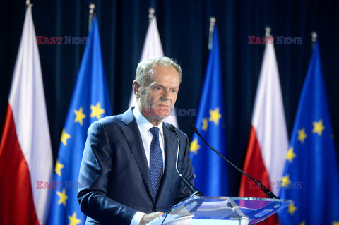 Donald Tusk na Uniwersytecie Warszawskim