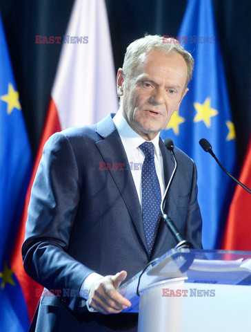 Donald Tusk na Uniwersytecie Warszawskim