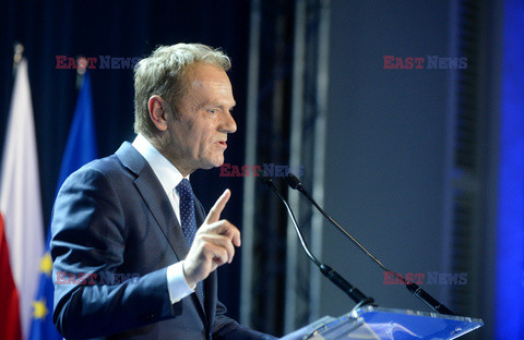 Donald Tusk na Uniwersytecie Warszawskim