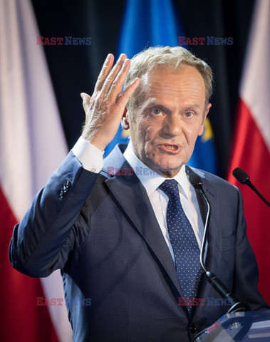 Donald Tusk na Uniwersytecie Warszawskim