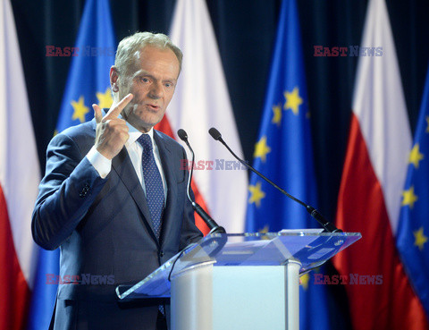 Donald Tusk na Uniwersytecie Warszawskim