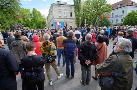 Donald Tusk na Uniwersytecie Warszawskim