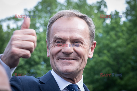 Donald Tusk na Uniwersytecie Warszawskim