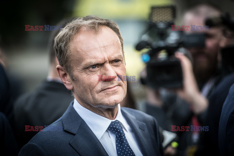 Donald Tusk na Uniwersytecie Warszawskim