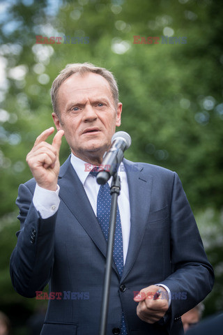 Donald Tusk na Uniwersytecie Warszawskim