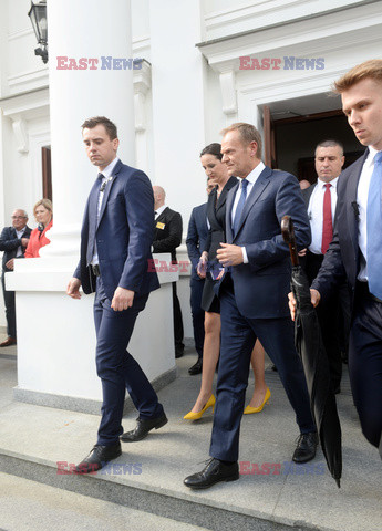 Donald Tusk na Uniwersytecie Warszawskim