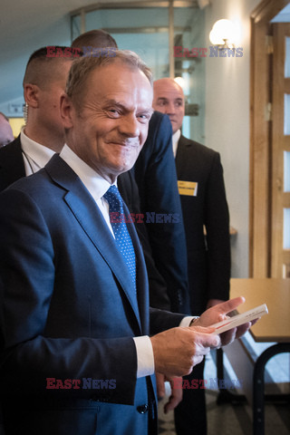 Donald Tusk na Uniwersytecie Warszawskim