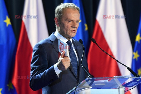 Donald Tusk na Uniwersytecie Warszawskim