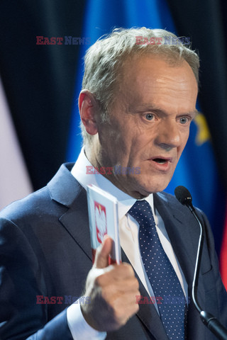 Donald Tusk na Uniwersytecie Warszawskim