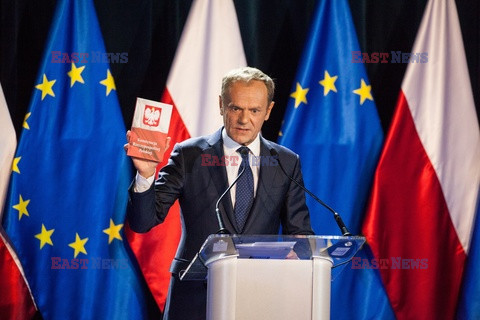 Donald Tusk na Uniwersytecie Warszawskim