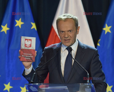 Donald Tusk na Uniwersytecie Warszawskim